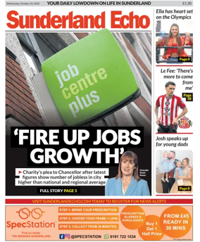 Cover of Sunderland Echo