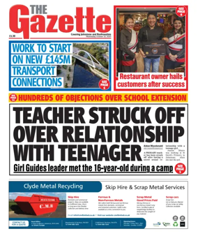 Cover of The Gazette (Scotland)