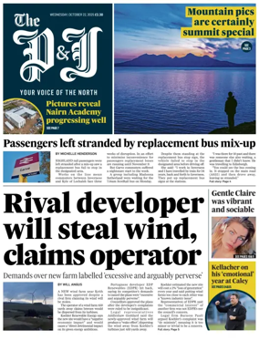 Cover of The Press and Journal (Highlands & Islands)