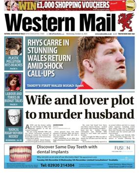Cover of Western Mail