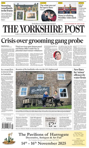 Cover of Yorkshire Post