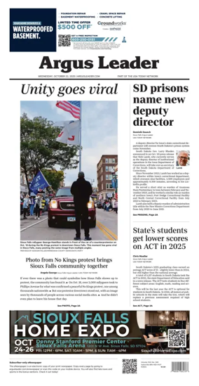 Cover of Argus Leader