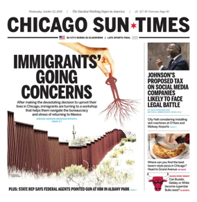 Cover of Chicago Sun-Times