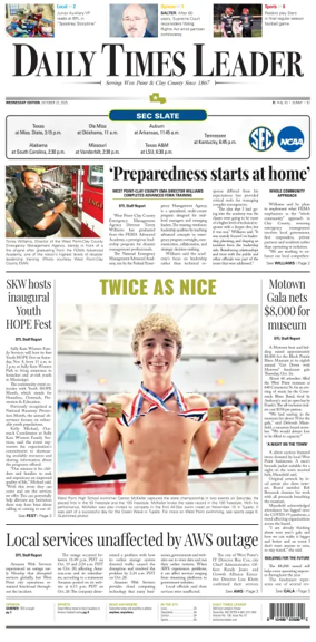 Cover of Daily Times Leader