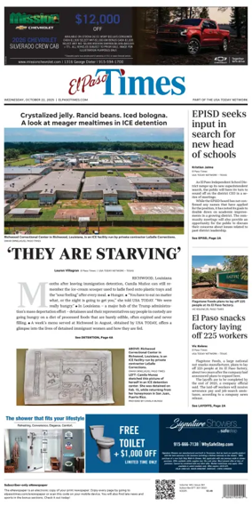 Cover of El Paso Times