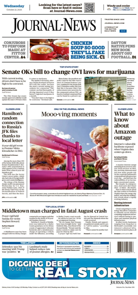 Cover of Hamilton Journal News