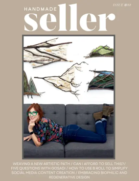 Cover of Handmade Seller Magazine