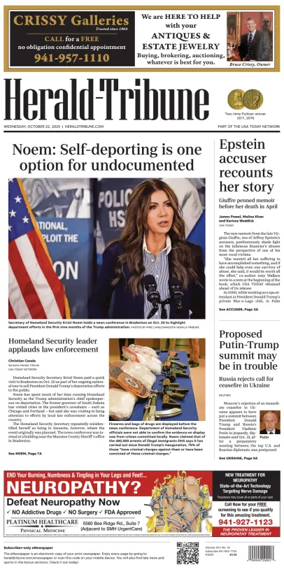 Cover of Herald-Tribune