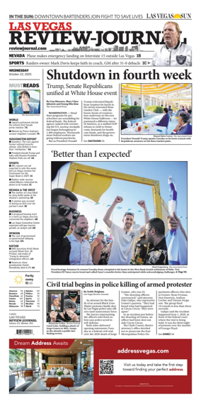 Cover of Las Vegas Review-Journal