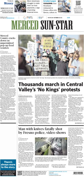 Cover of Merced Sun-Star
