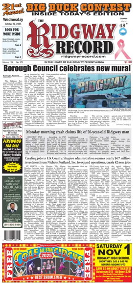 Cover of Ridgway Record