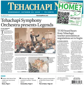 Cover of Tehachapi News