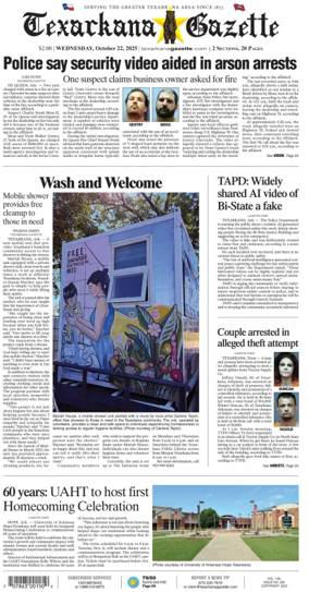 Cover of Texarkana Gazette