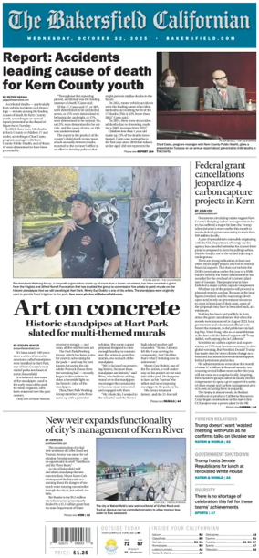 Cover of The Bakersfield Californian