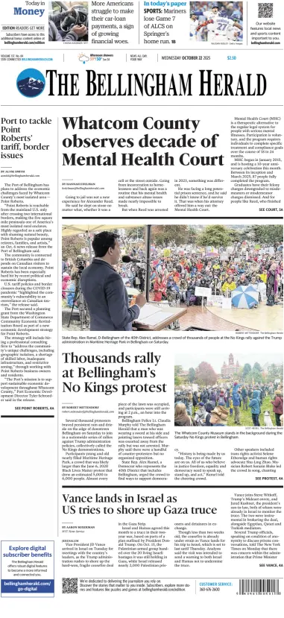 Cover of The Bellingham Herald