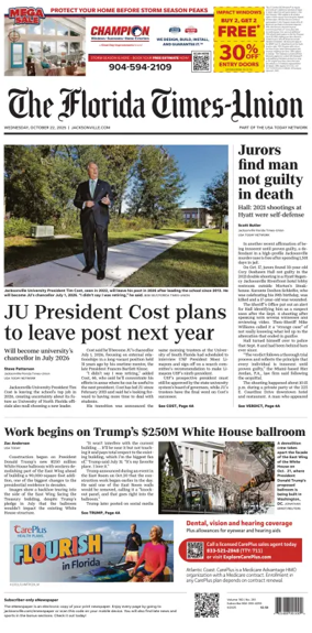 Cover of The Florida Times-Union