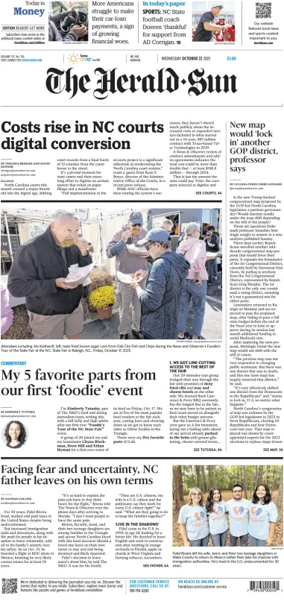 Cover of The Herald Sun