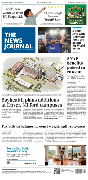 Cover of The News Journal