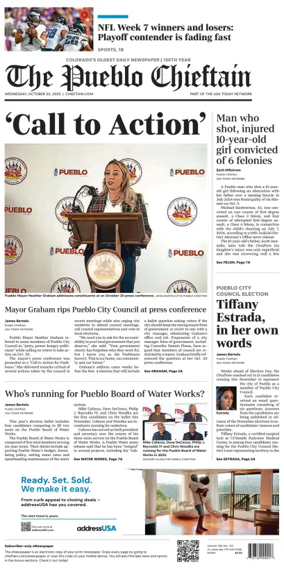 Cover of The Pueblo Chieftain