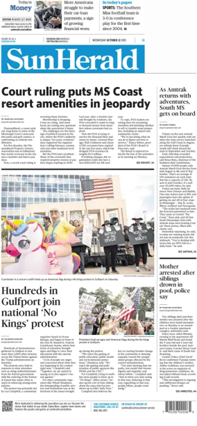 Cover of The Sun Herald