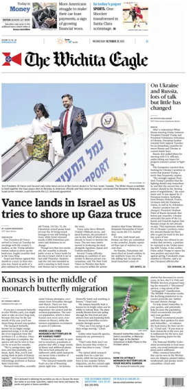 Cover of The Wichita Eagle