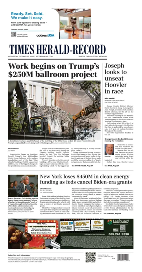 Cover of Times Herald-Record