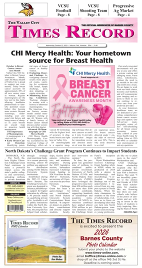 Cover of Valley City Times-Record