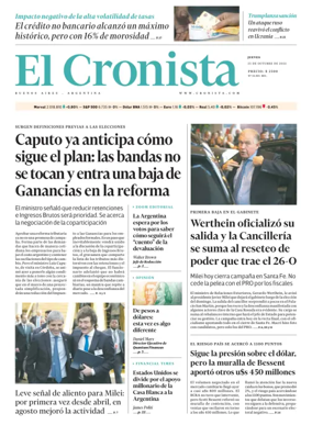Cover of El Cronista comercial