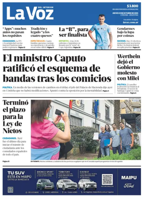 Cover of La Voz del Interior