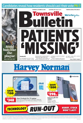 Cover of Townsville Bulletin
