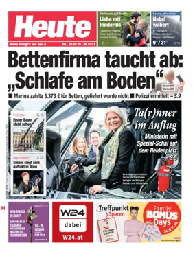 Cover of Heute - Wien Ausgabe