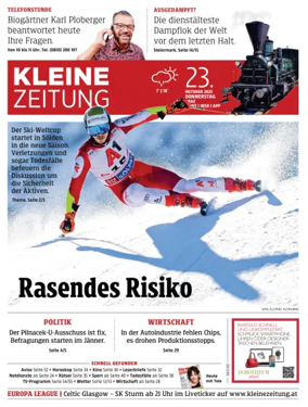 Cover of Kleine Zeitung Steiermark