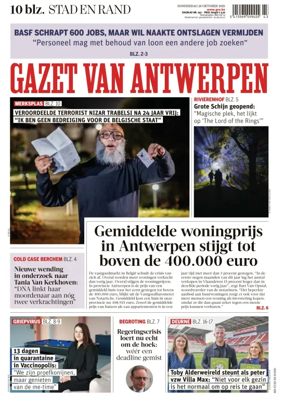 Cover of Gazet van Antwerpen Metropool Stad