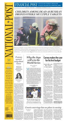 Cover of National Post - (National Edition)