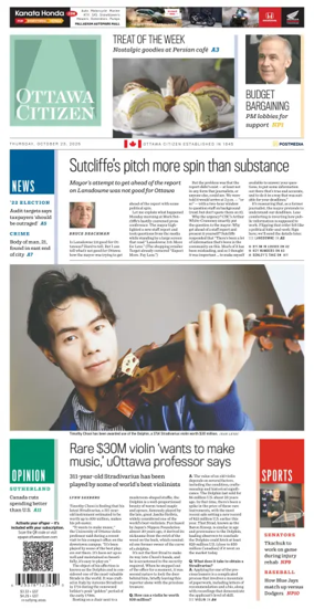 Cover of Ottawa Citizen