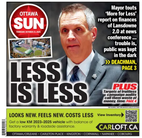 Cover of Ottawa Sun