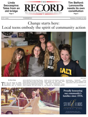 Cover of Sherbrooke Record