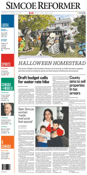 Cover of Simcoe Reformer