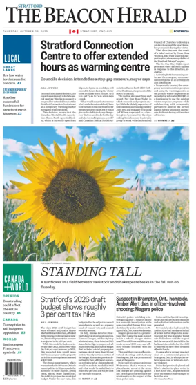 Cover of The Beacon Herald