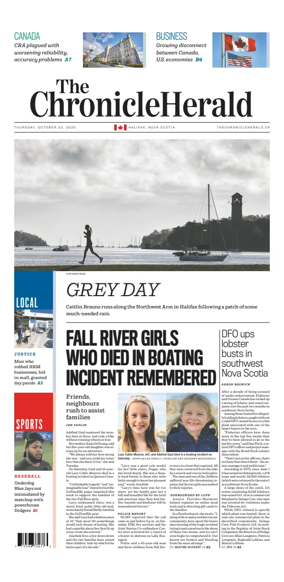 Cover of The Chronicle Herald (Provincial)