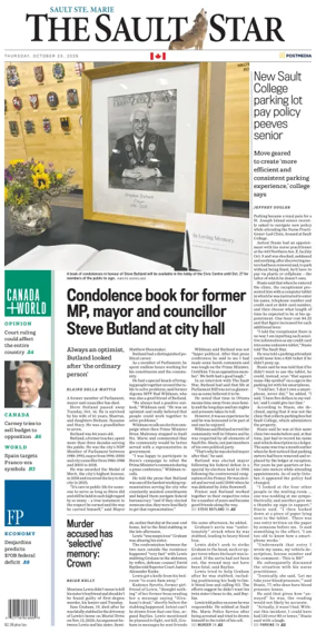 Cover of The Sault Star