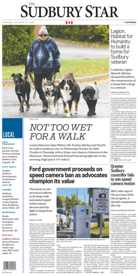 Cover of The Sudbury Star