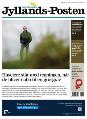 Cover of Jyllands-Posten