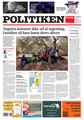 Cover of Politiken