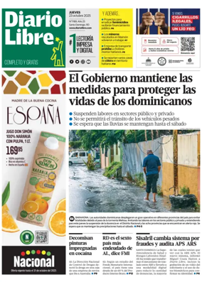 Cover of Diario Libre (Republica Dominicana)