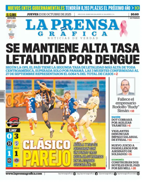 Cover of La Prensa Grafica
