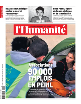 Cover of L'HUMANITE