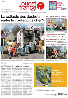 Cover of Ouest France (Dinan)