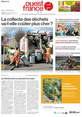 Cover of Ouest France (Laval)