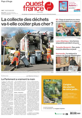 Cover of Ouest France (Pays d'Auge)